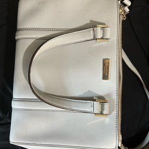 Kate Spade grey convertible cross body